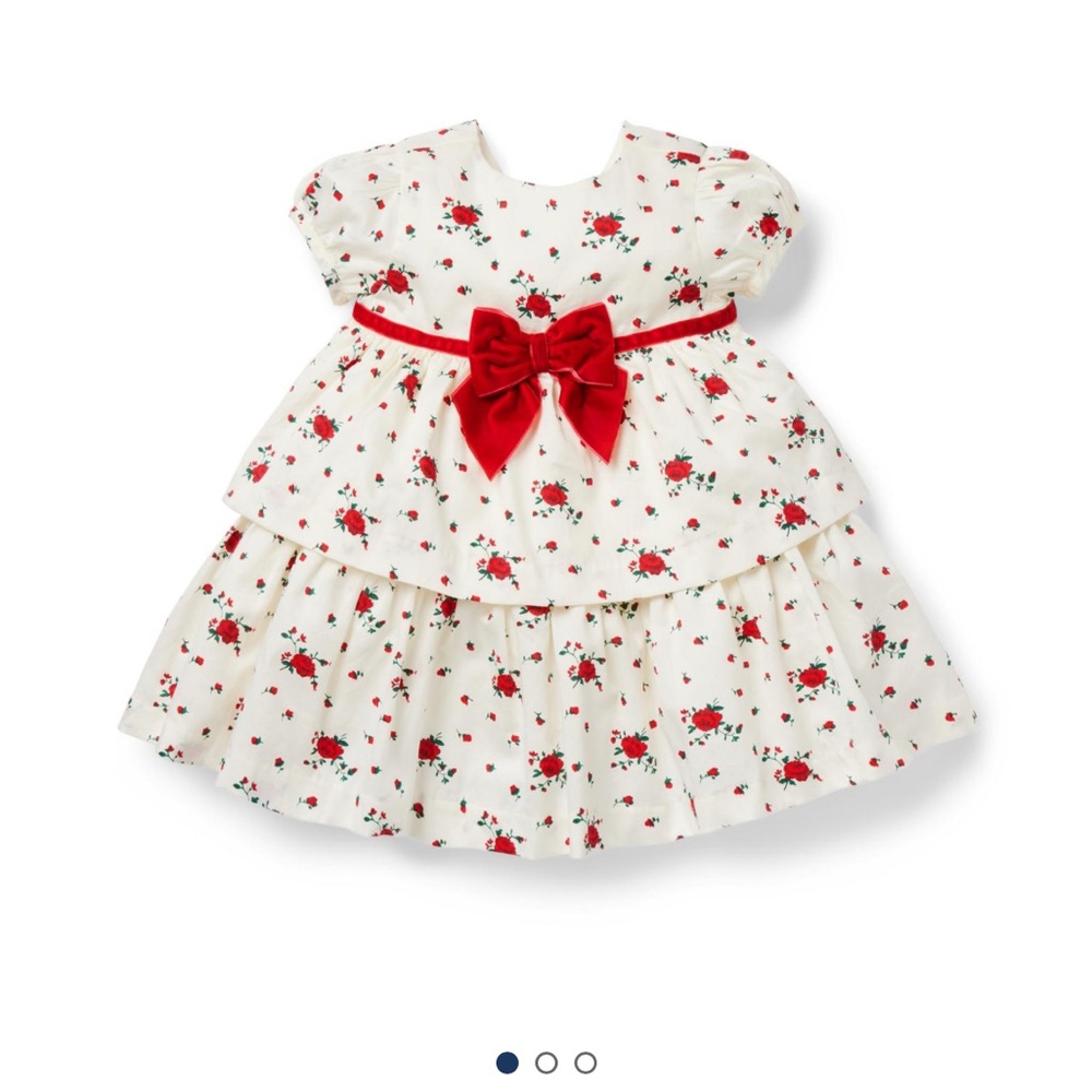 Janie and Jack THE ROSE PARTY BABY DRESS